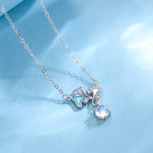 Moonlight Floral Necklace - Image 4