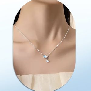 Moonlight Floral Necklace - Image 3