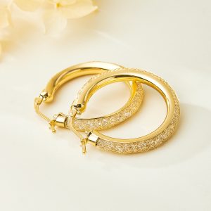 Aurora Sparkle Hoops - Image 4