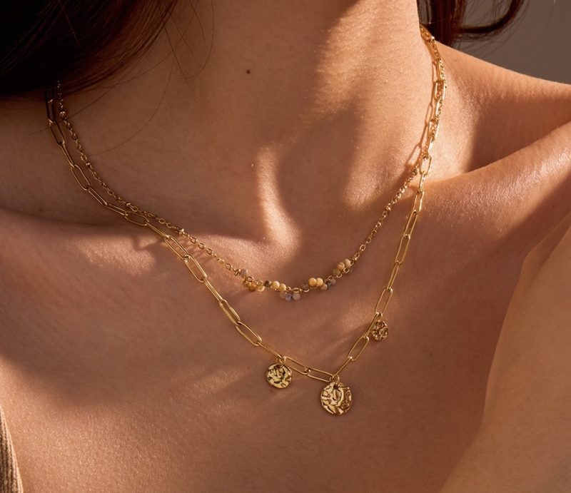 Celestia Layered Necklace - Image 2