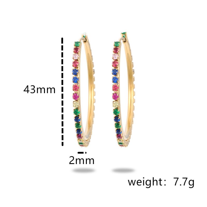Nema Hoop Earrings - Image 4