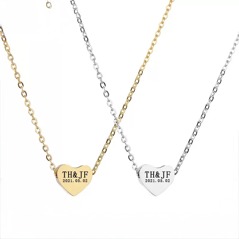 Minimal Heart Necklace