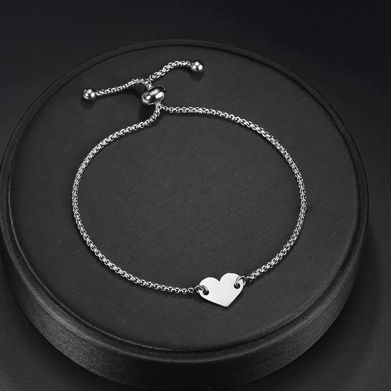 Minimal Heart Bracelet - Image 5