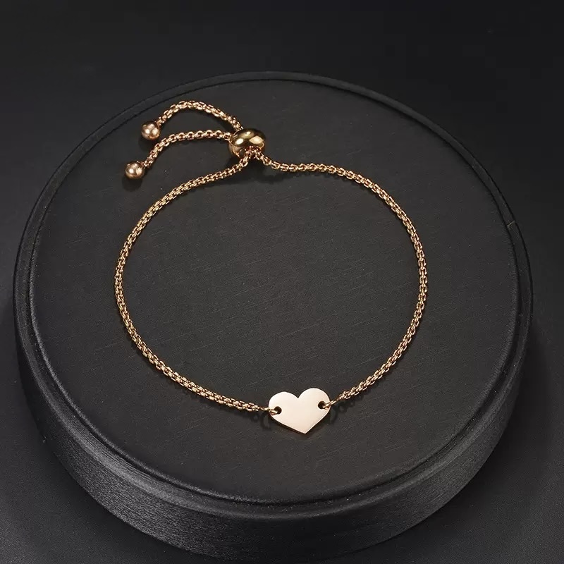 Minimal Heart Bracelet - Image 3